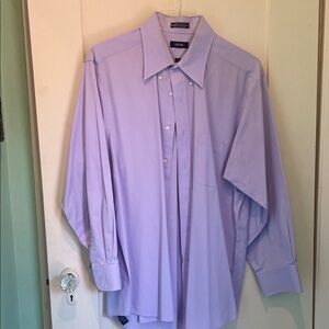 Izod Men's Light Purple Dress Shirt